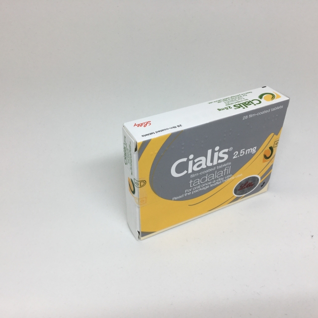 Cialis 2.5mg tablets- 28 pack